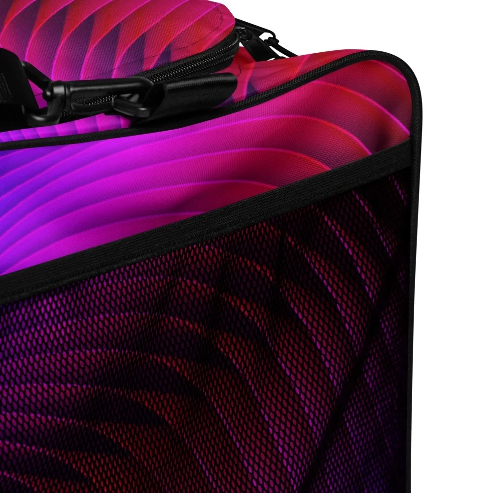 Duffel Bag Max Storage Space, Bright Colorful Design. Durable.